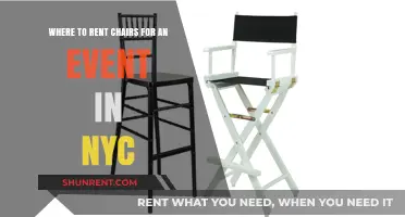 Top NYC Chair Rental Services for Your Next Event