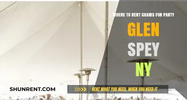 Top Chair Rental Options for Parties in Glen Spey, NY