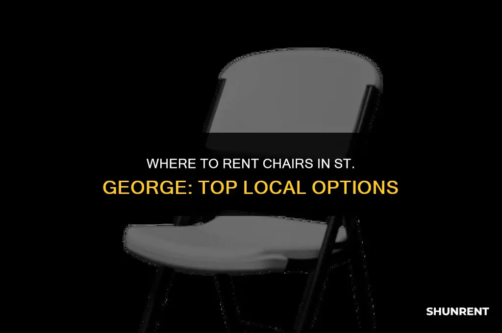 where to rent chairs in st george