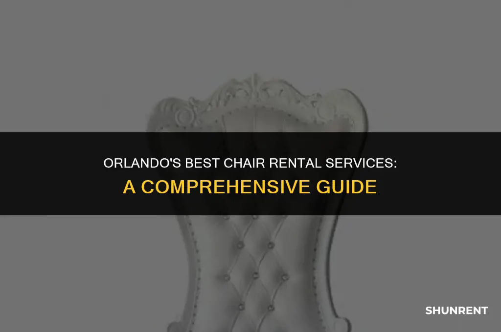 where to rent chairs orlando florida 32819