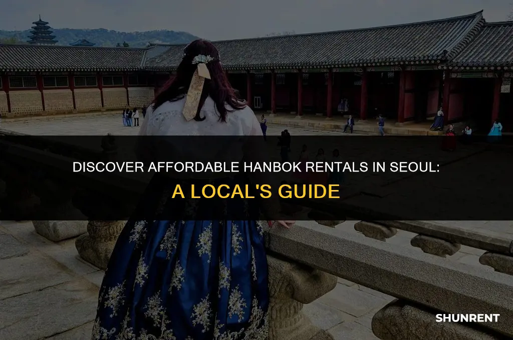 where to rent cheap hanbok in seoul