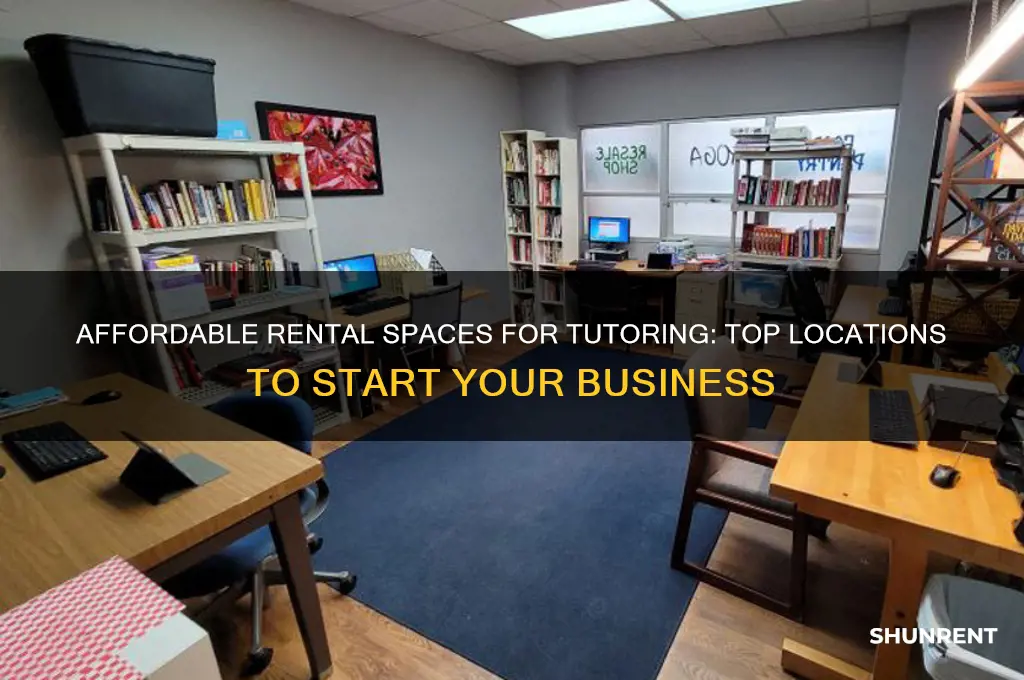 where to rent cheap place for tutoring business