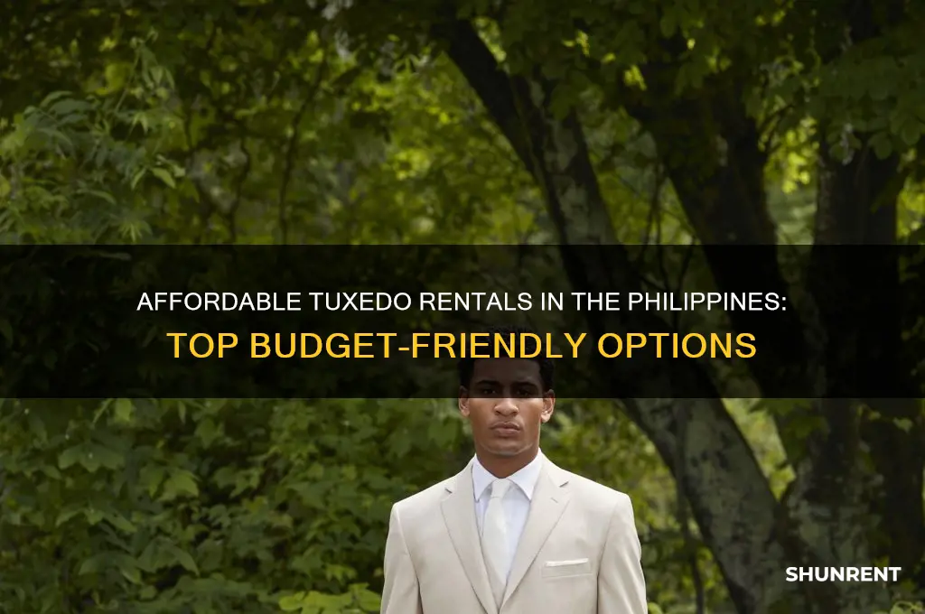 where to rent cheap tuxedo in the philippines