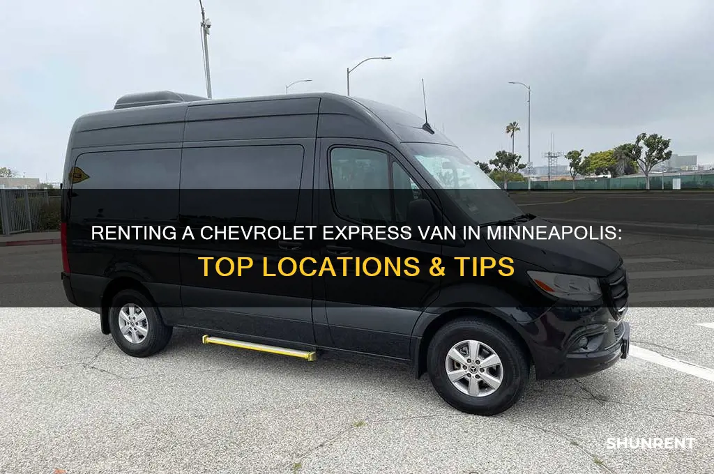 where to rent chevrolet express van in minneapolis mn