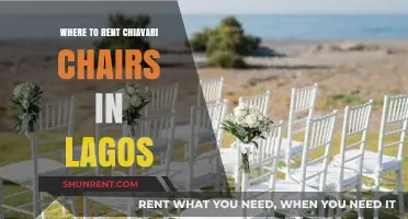 Where to Rent Chiavari Chairs in Lagos: A Comprehensive Guide