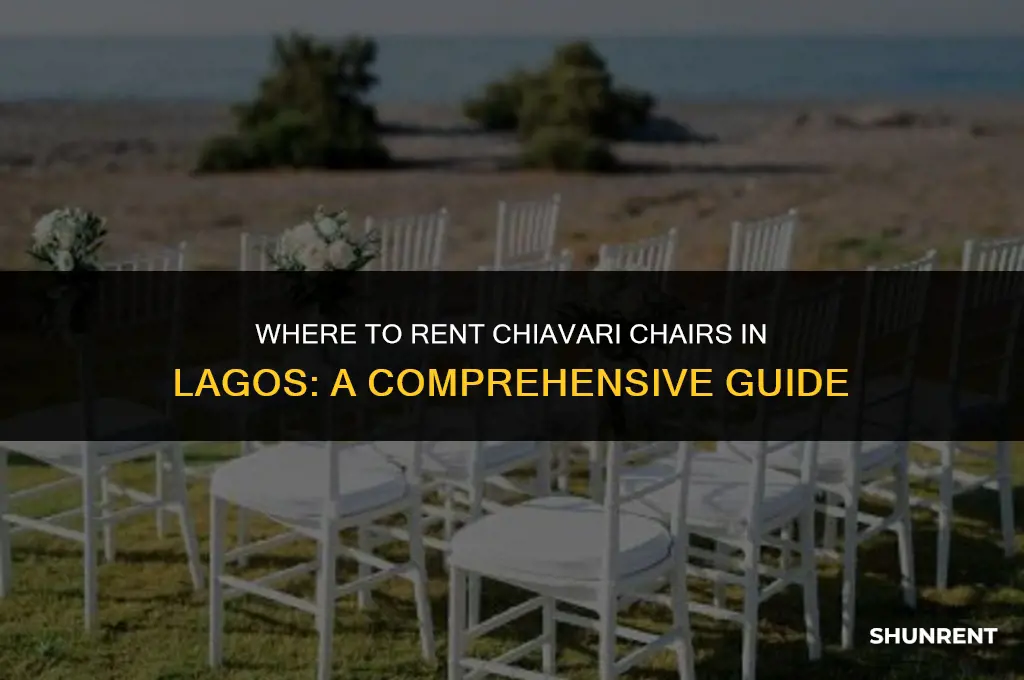 where to rent chiavari chairs in lagos
