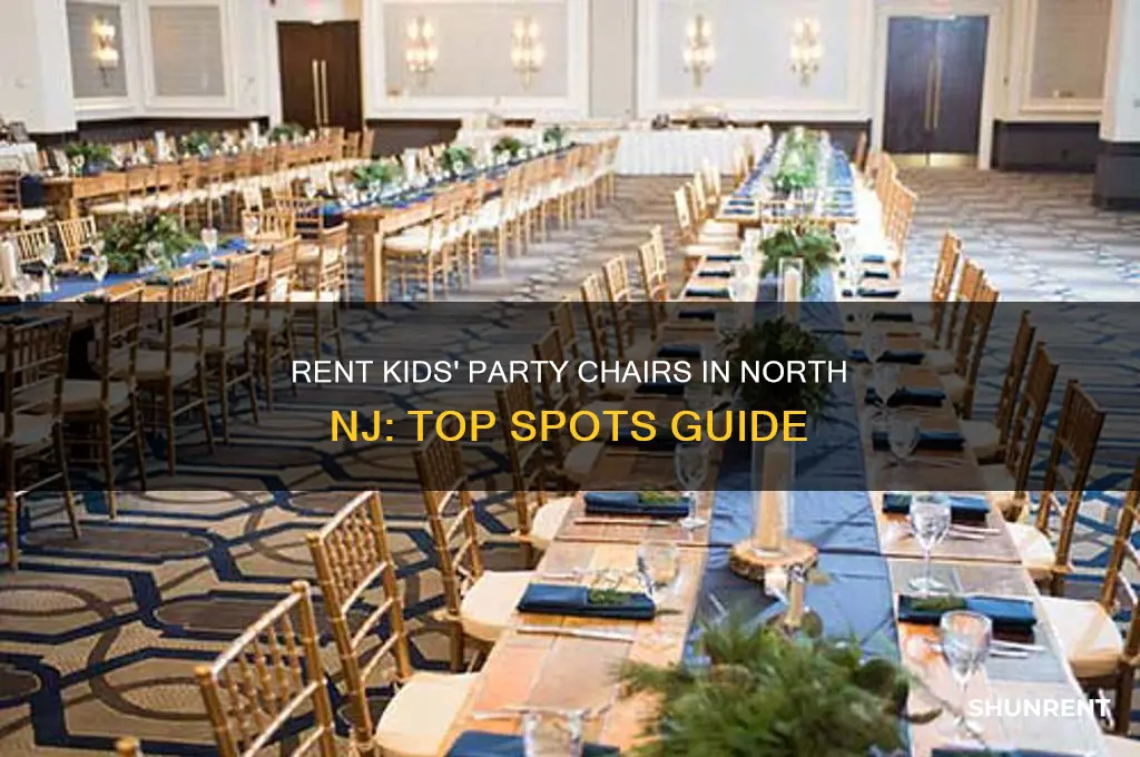 where to rent childrents chairs for party north nj