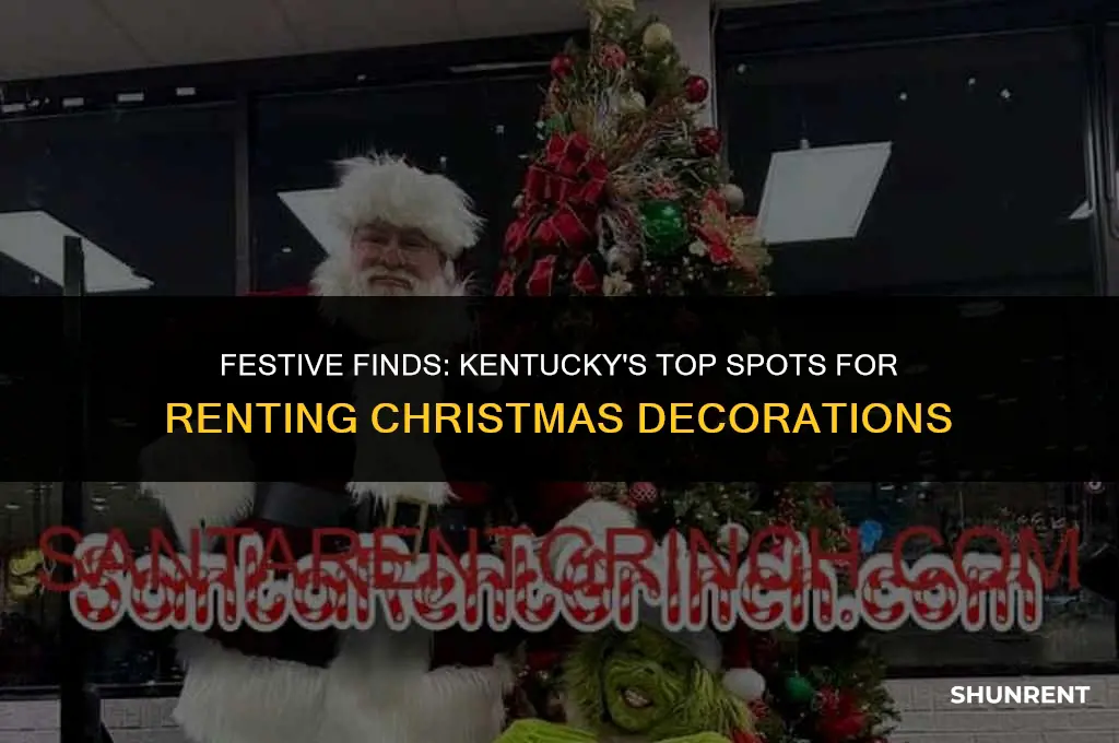 where to rent christmas decorations in kentucky
