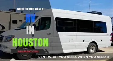 Top Spots to Rent Class B RVs in Houston, Texas