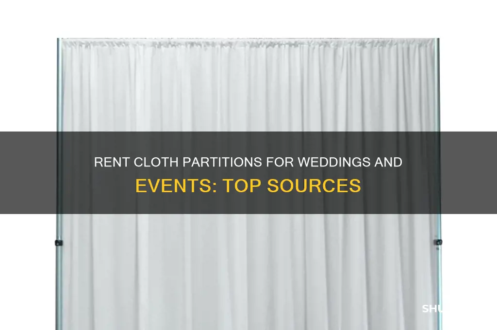 where to rent cloth patitons for weddings and events