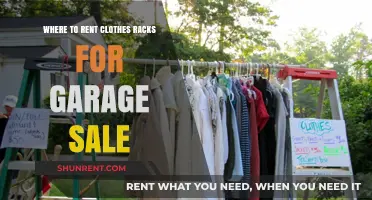 Garage Sale Essentials: Top Places to Rent Clothes Racks Easily