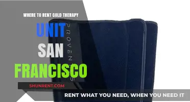 San Francisco's Top Spots to Rent Cold Therapy Units Easily