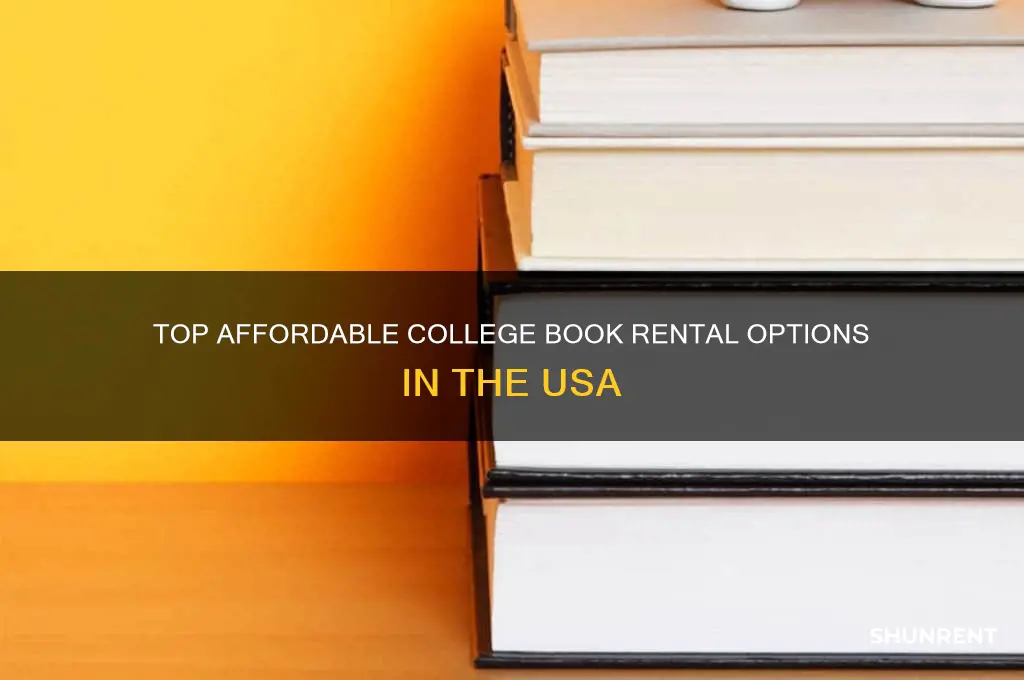 where to rent college books in the usa