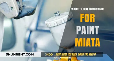 Where to Rent a Compressor for Painting Your Miata: A Guide