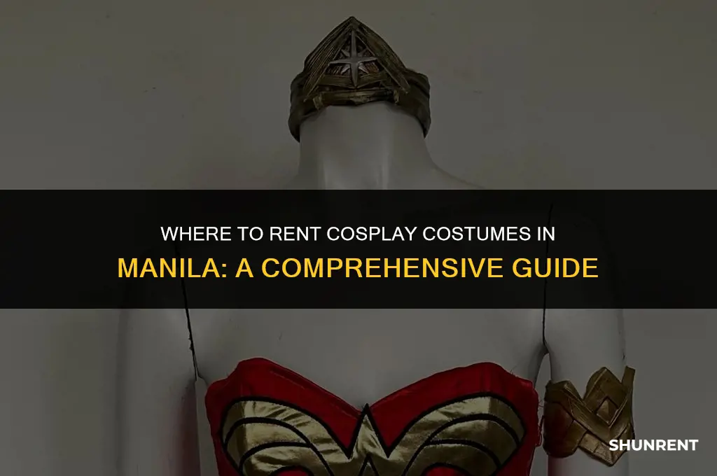 where to rent cosplay costumes in manila