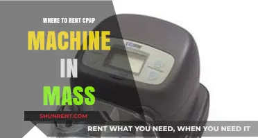Where to Rent CPAP Machines in Massachusetts: A Comprehensive Guide
