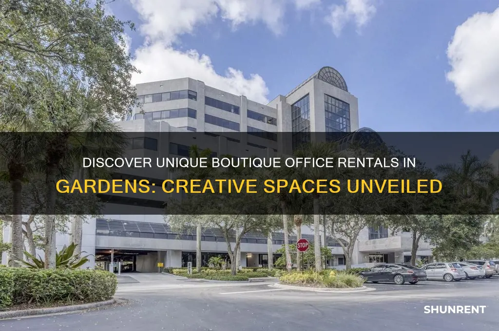 where to rent creative or boutique office in gardens