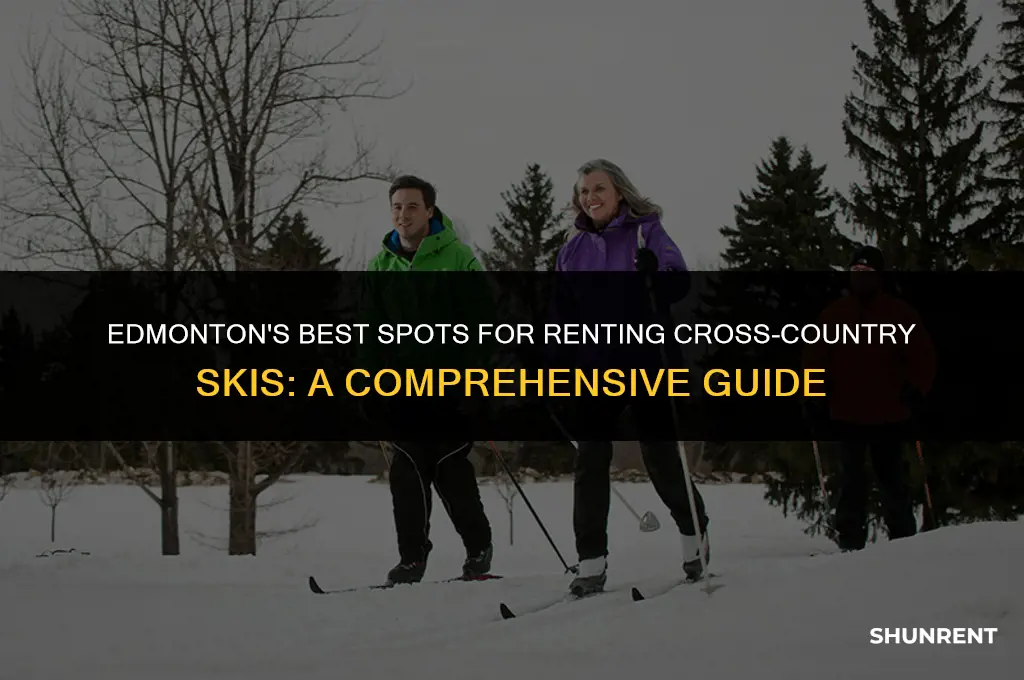 where to rent cross country skis edmonton