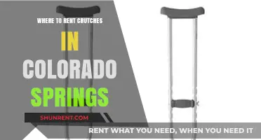 Where to Rent Crutches in Colorado Springs: A Comprehensive Guide