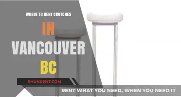 Finding Mobility Aids: Where to Rent Crutches in Vancouver, BC