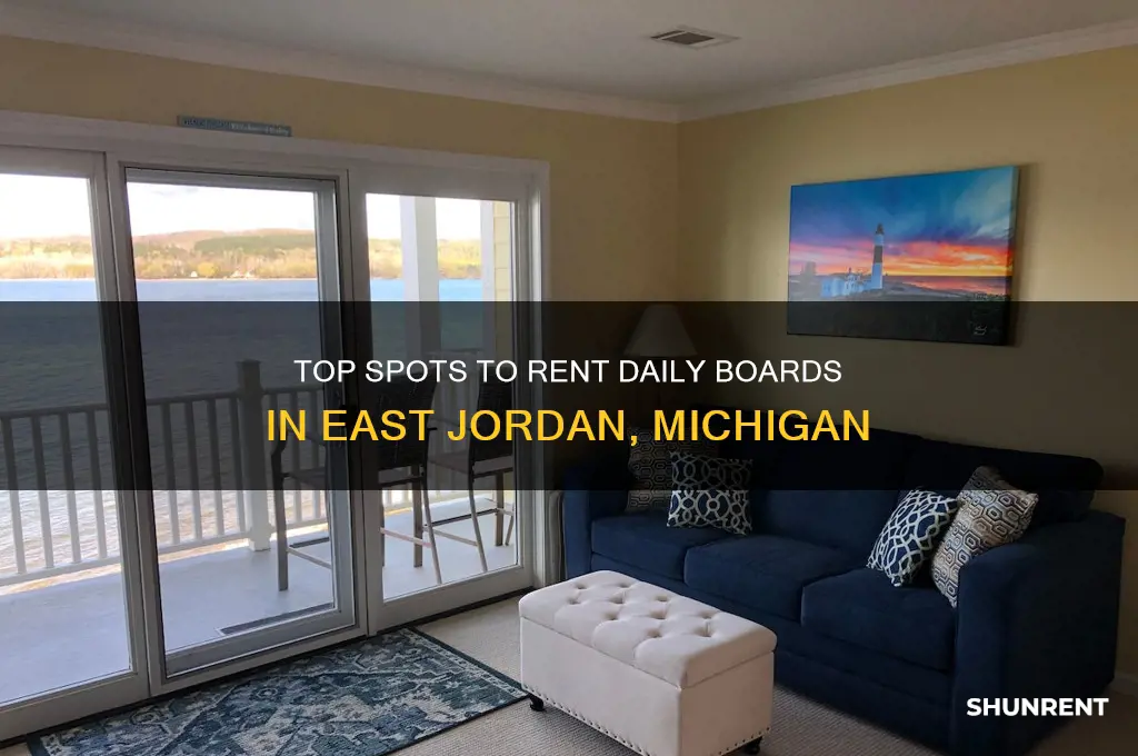 where to rent dail boards in east jordan