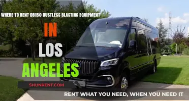 Rent DB150 Dustless Blasting Equipment in Los Angeles: Top Locations