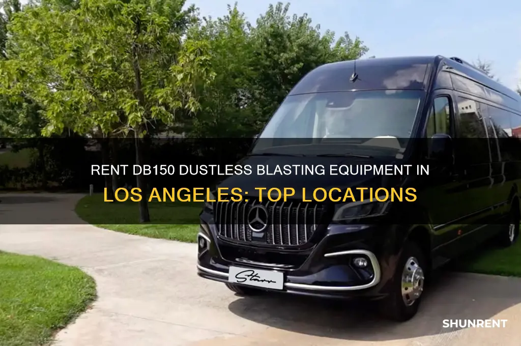 where to rent db150 dustless blasting equipment in los angeles