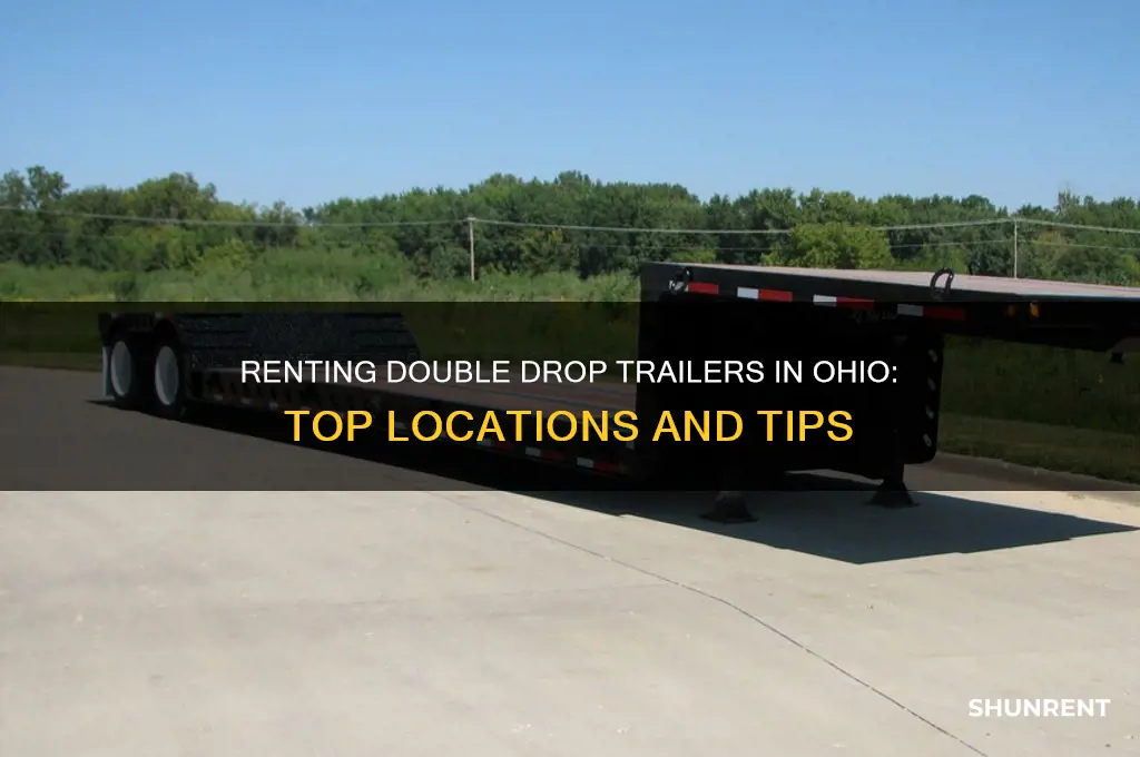 where to rent ddble drop trailer in ohio