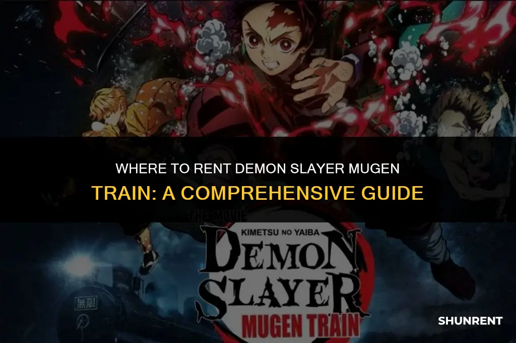 where to rent demon slayer mugen train