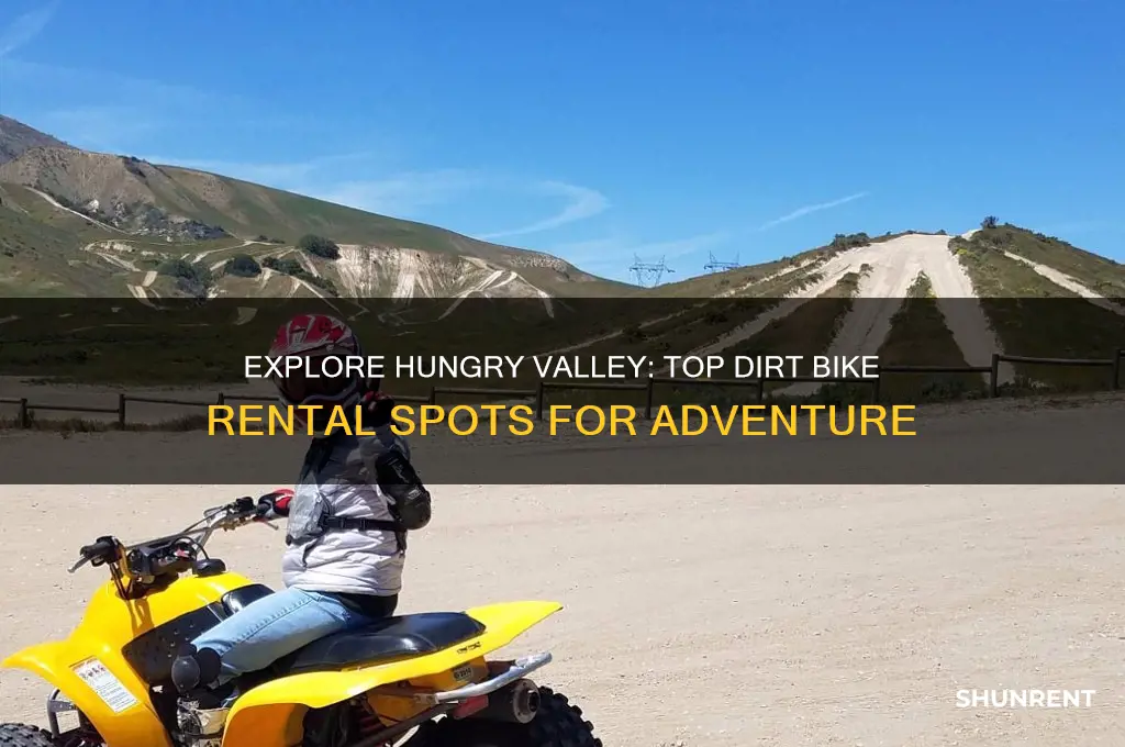 where to rent dirt bike in hungry valley