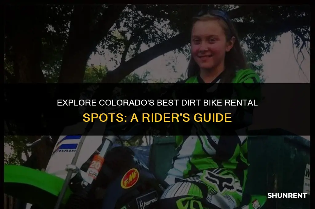 where to rent dirt bikes in colorado