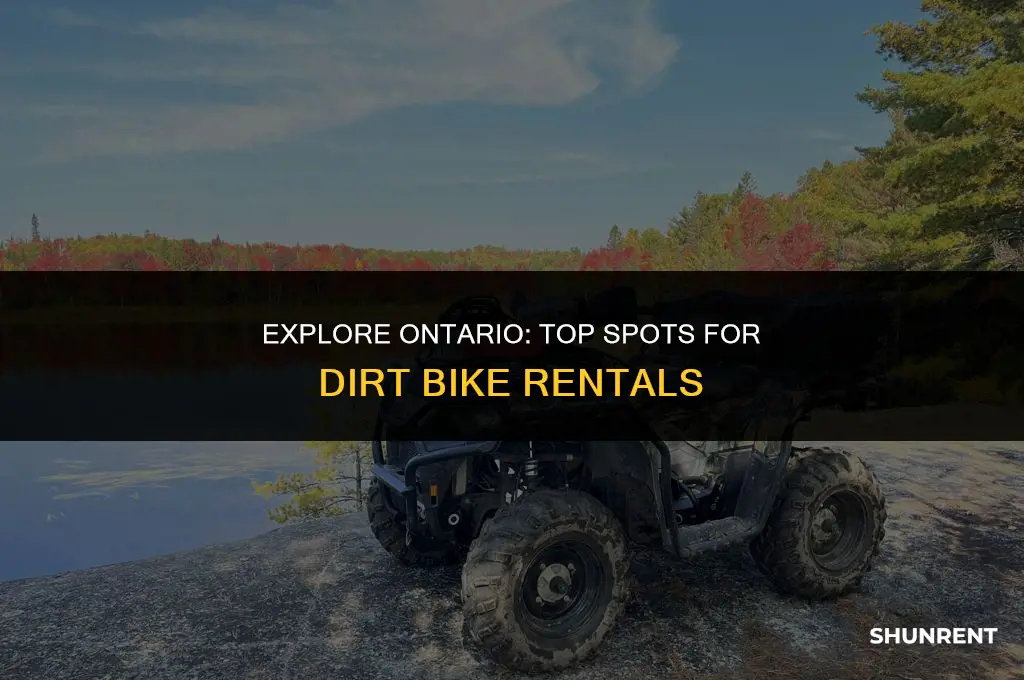where to rent dirt bikes in ontario