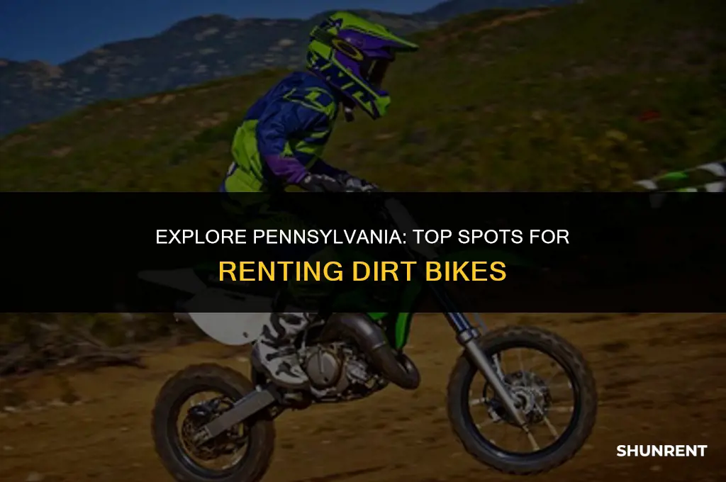 where to rent dirt bikes in pa