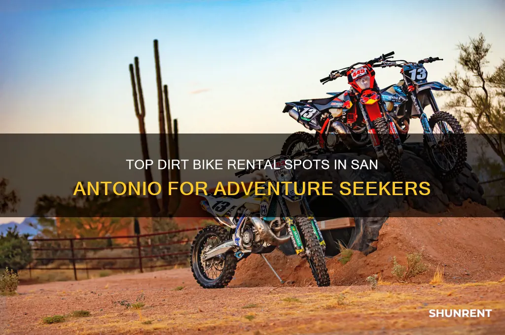 where to rent dirt bikes in san antonio
