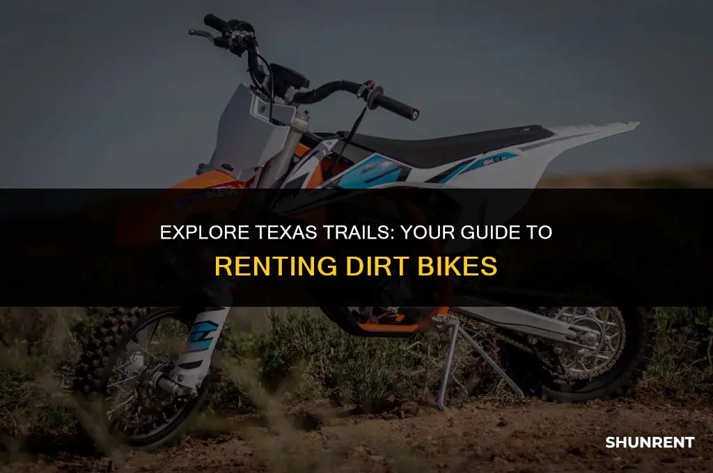where to rent dirt bikes in texas