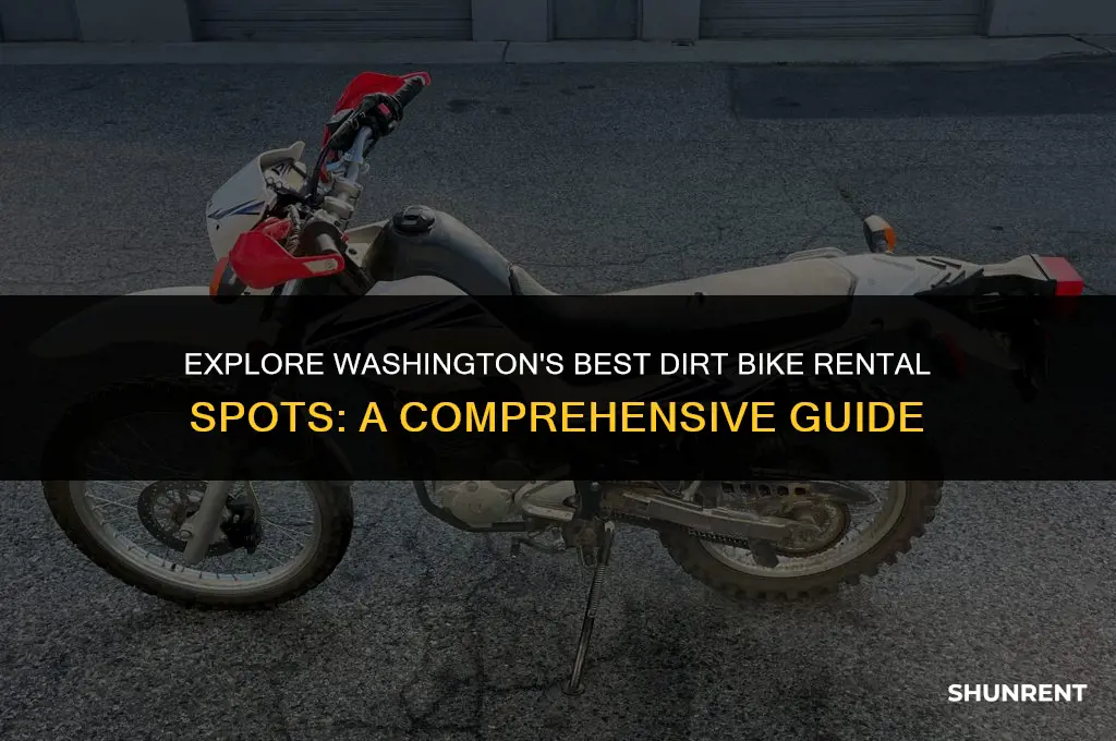 where to rent dirt bikes in washington