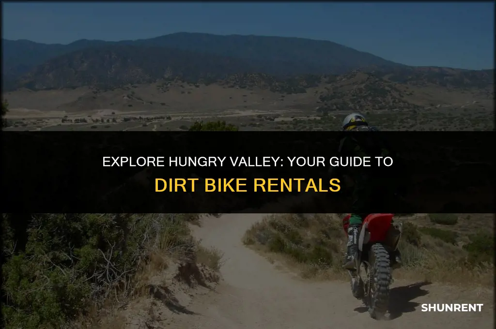 where to rent dirtbike in hungry valley