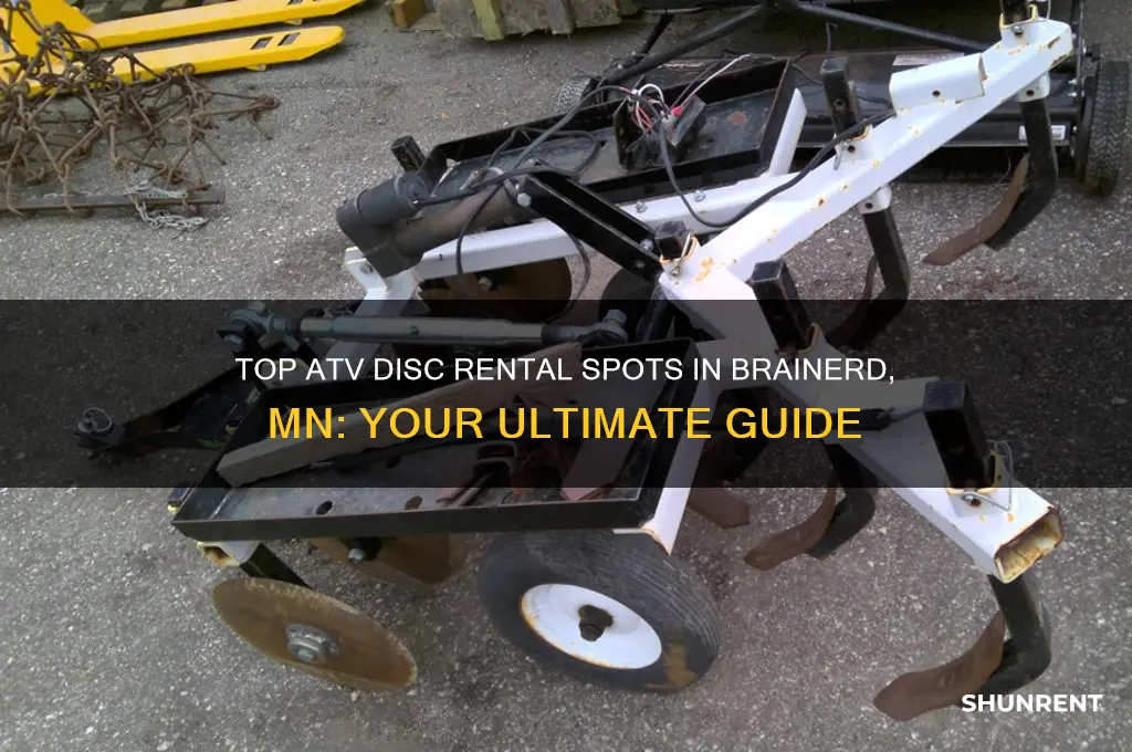 where to rent disc for atv brd mn
