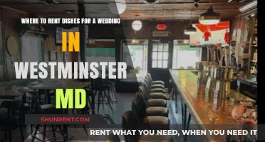 Top Dish Rental Options for Your Westminster, MD Wedding