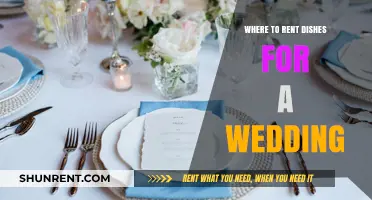 Elegant Options: Where to Rent Dishes for Your Wedding Feast