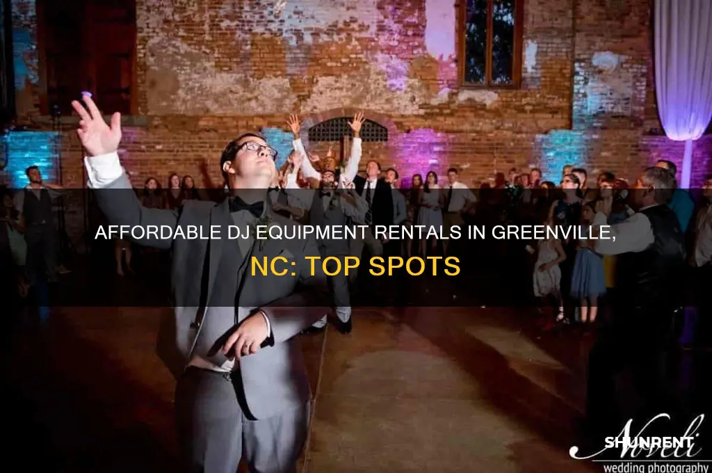 where to rent dj equipment for cheap in greenville nc