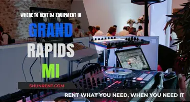Top DJ Equipment Rental Spots in Grand Rapids, MI