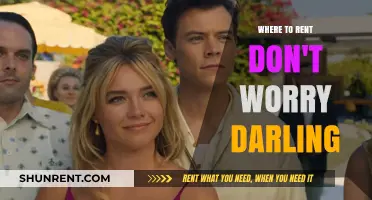 Where to Rent 'Don't Worry Darling': A Comprehensive Guide