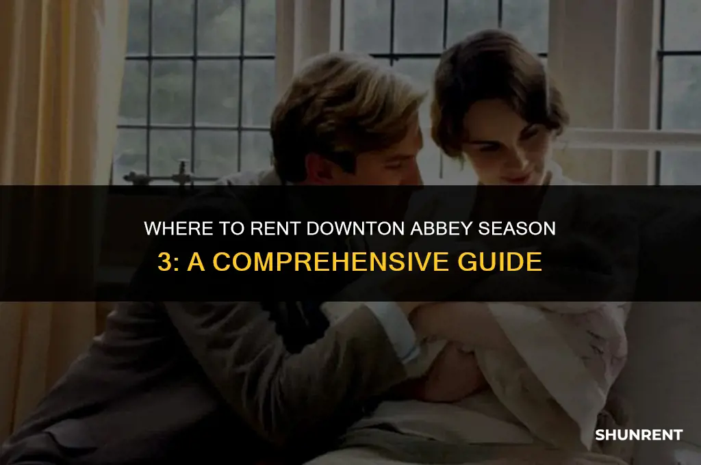 where to rent downton abbey season 3