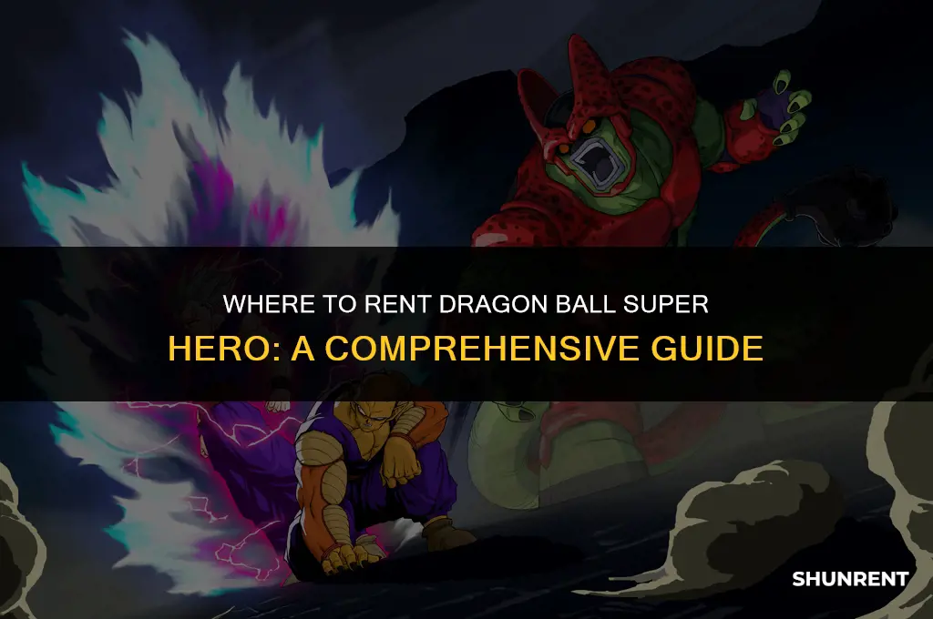 where to rent dragon ball super hero