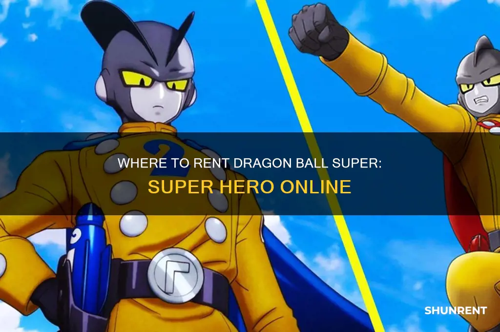 where to rent dragon ball super super hero