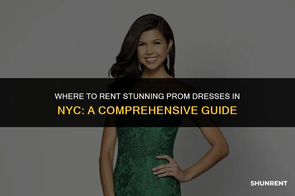 where to rent dresses for prom nyc