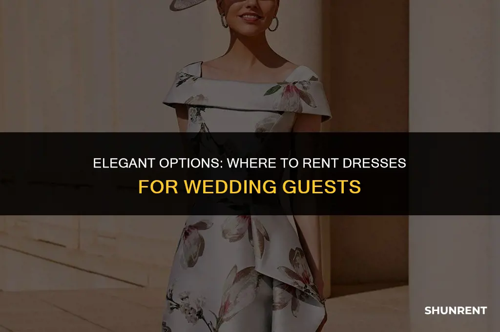 where to rent dresses for wedding guest