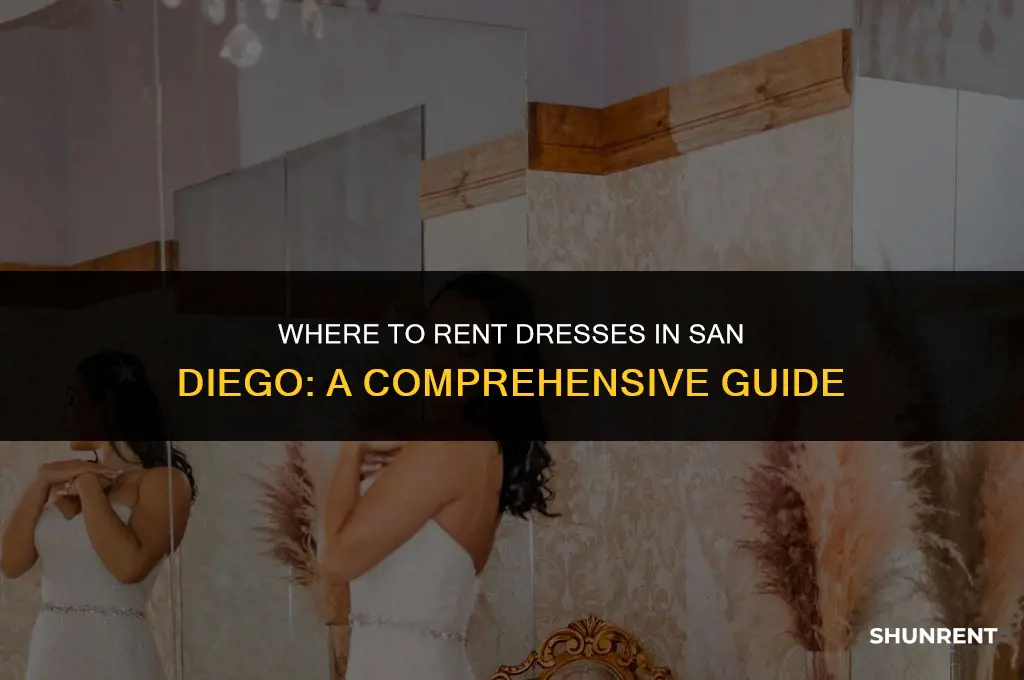 where to rent dresses in san diego