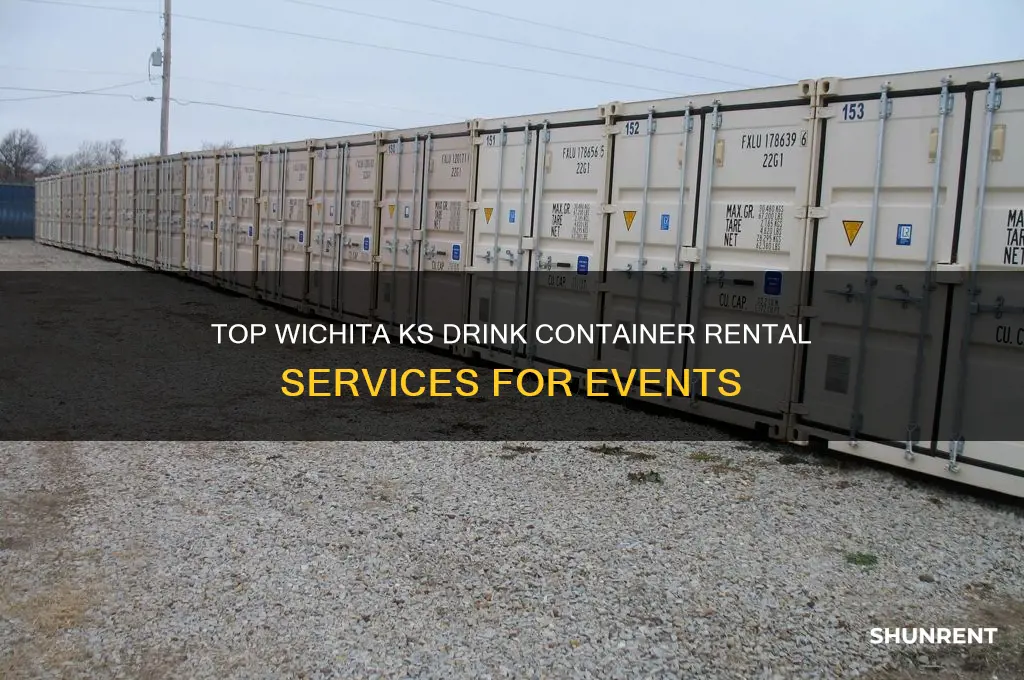 where to rent drink containers in wichita ks